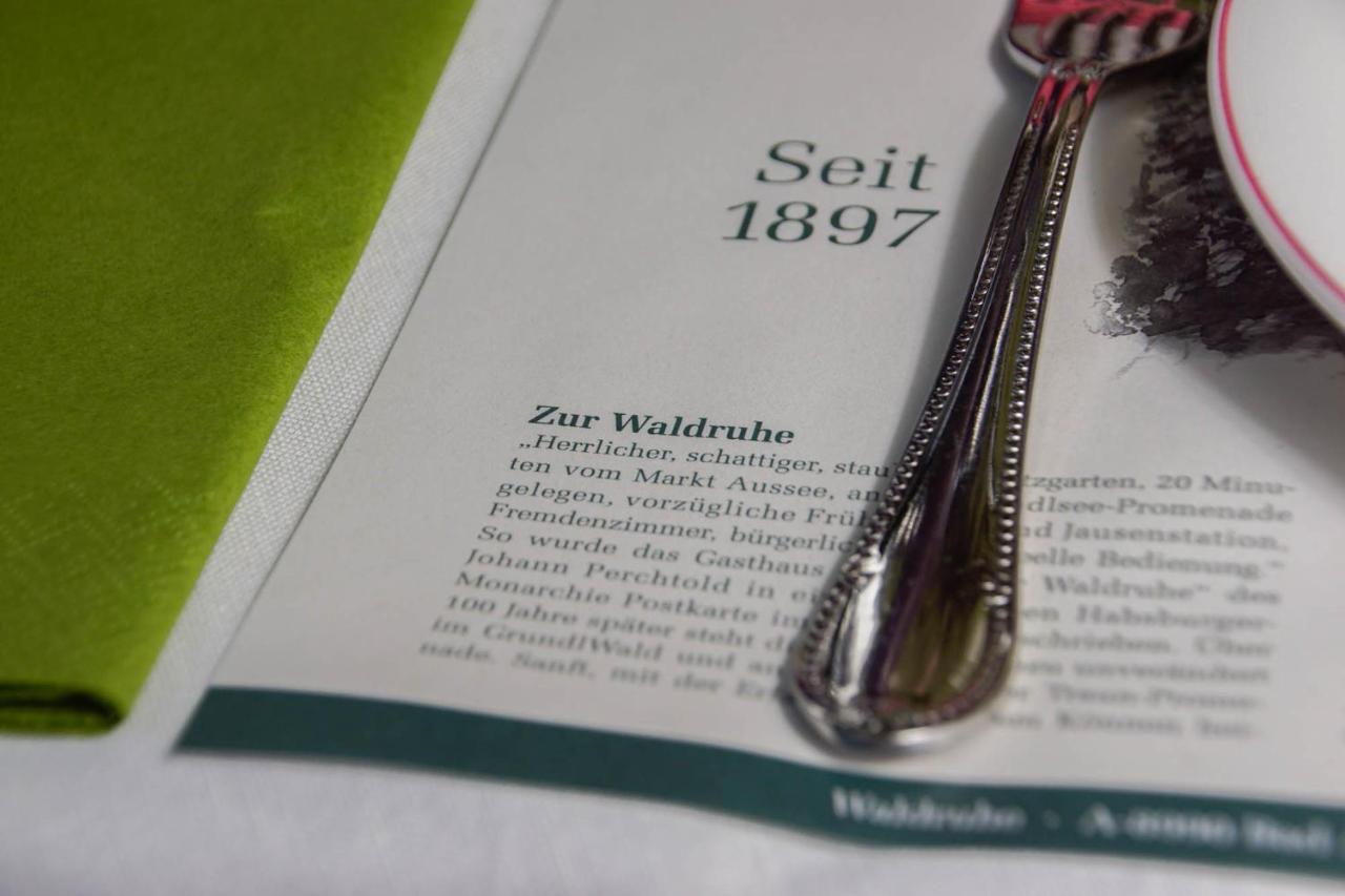 Waldruhe - Bett, Fruehstueck & Ein Laecheln Bed & Breakfast Bad Aussee Dış mekan fotoğraf